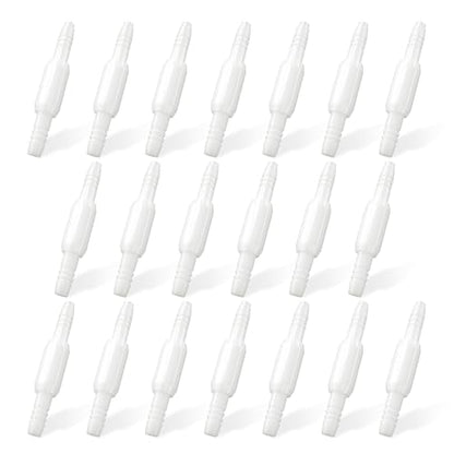 Oxygen Tubing Swivel Connectors – 20-Pack Leak-Proof 360-Degree Rotatable Oxygen Tube Connectors, Oxygen Connector Avoid Tangles - size: 20 pack