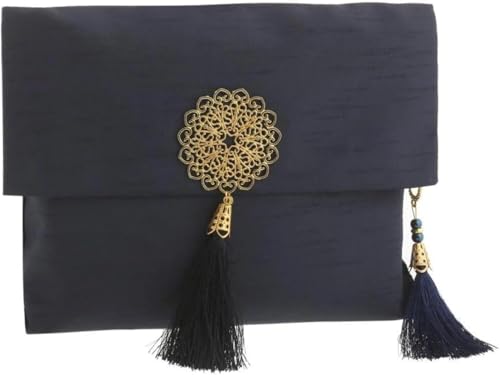 Premium Area Rug for Islamic Prayers - Muslim Prayer Mat and Rug for Men with Arabic Gifts - Traditional Islamic Prayer Rug Islam - سجادة صلاة Included - color: Navy Blue