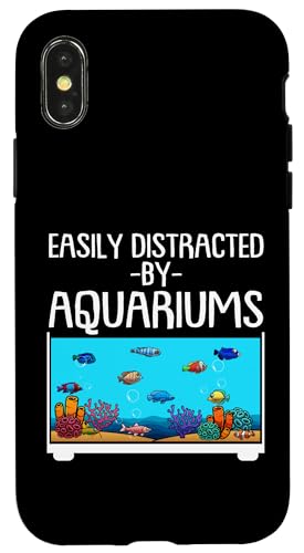Aquarium Art for Men Women Fish Keeper Coral Fish Tank Lover Case for iPhone X/XS