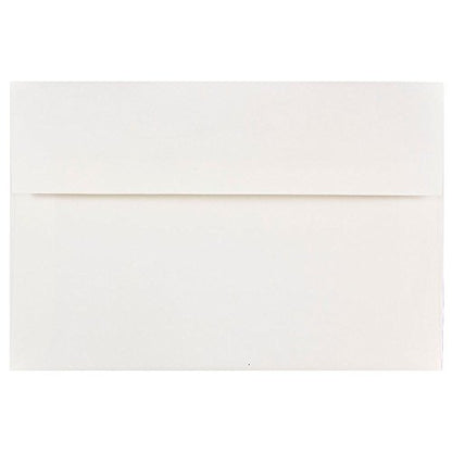 JAM PAPER A8 Invitation Envelopes - 5 1/2 x 8 1/8 - White - 50/Pack - color: White, size: A8