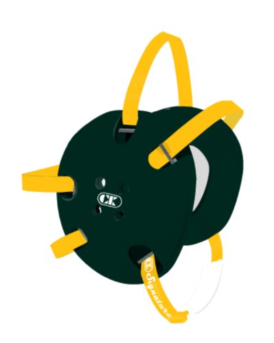 Cliff Keen Signature Wrestling Headgear - color: Dark Green/Gold