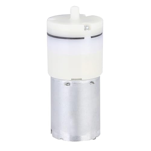 DC6V Aquarium Aeration Pump 400mmHg Pressure 60dB Noise for Power Failure Backup Fishing Spare Pump, Compact Motor 57mm for Live Bait Fish Tank