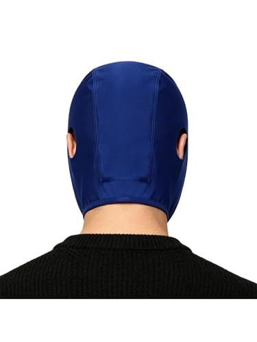 Wrestling Hair Cover Cap | Universal Fit for Any Headgear for Grappling, Wrestling, Judo & Jiu Jitsu/BJJ - color: Royal Blue