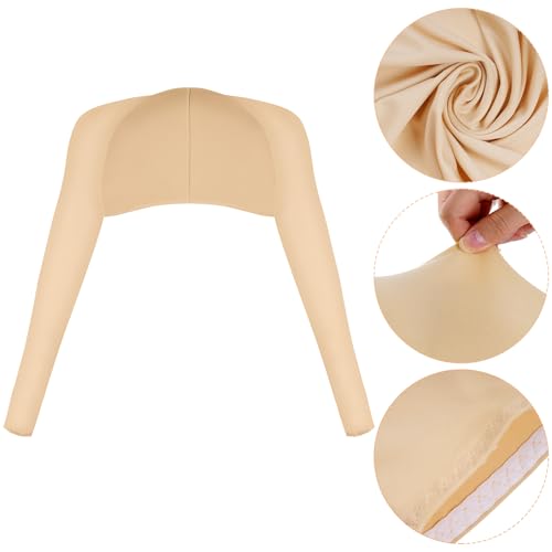 Yookat 4 Pieces Cooling Shawl Golf Cooling Shawl Arm Sleeve Sun Protection Golf Shrug for Women Men Outdoor Sports - color: Nude, Blue, Green, White