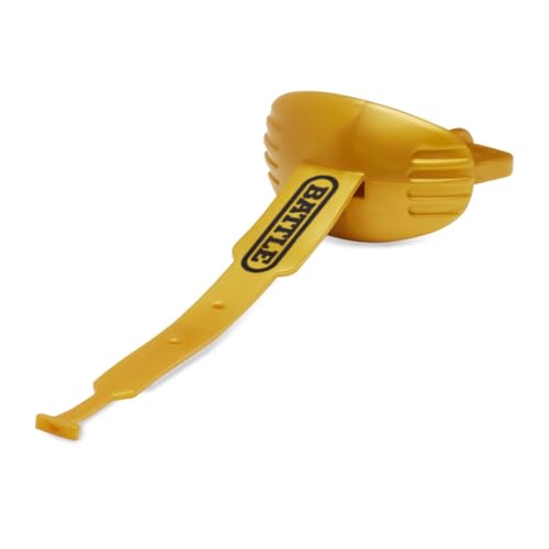 Battle Speed Football Mouthguard with Strap, Gold | Maximum protection for safe secure fit, Built-in airflow channels, No boiling required, Advanced composite material - color: Gold