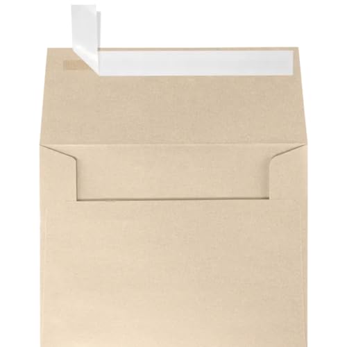 A2 Invitation Envelopes (4 3/8 x 5 3/4) - Taupe Metallic (50 Qty.) - color: Taupe Metallic