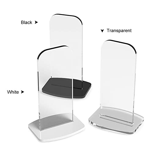 2 Pieces Boxing Glove Holder Display Stand Vertical Rack Baseball Glove Holder, Family Collection Signature Display Brochures Plates Artwork for Retail Stores Offices Bookstores (White)