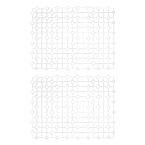 ibasenice 1set Bottom Plate for Fish Tank Aquarium Isolation Net Divider Water Permeable Splicing Board for Breeding and Separation
