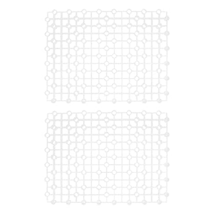ibasenice 1set Bottom Plate for Fish Tank Aquarium Isolation Net Divider Water Permeable Splicing Board for Breeding and Separation