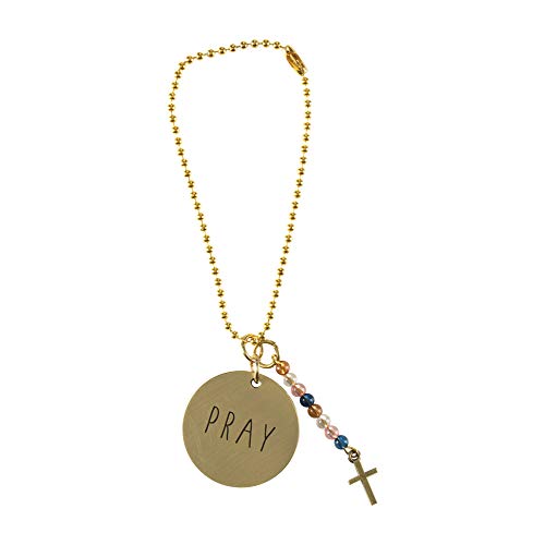 I Said A Prayer 6 Inch Metal Auto Mirror Honing Car Charm