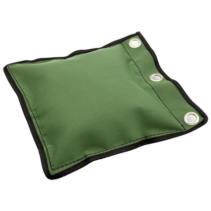 Wing Chun Wall Bag Canvas Leather Punch Bag for Kung Fu Boxing Training - color: GREEN