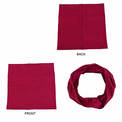 Qianmome 4 Pieces Womens Turban Soft Buttomed Tube Cap Inner Underscarf Headband Headwrap Hijab Bonnet Chemo Cap - color: 4pcs Style a