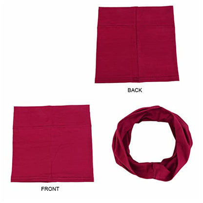 Qianmome 4 Pieces Womens Turban Soft Buttomed Tube Cap Inner Underscarf Headband Headwrap Hijab Bonnet Chemo Cap - color: 4pcs Style a