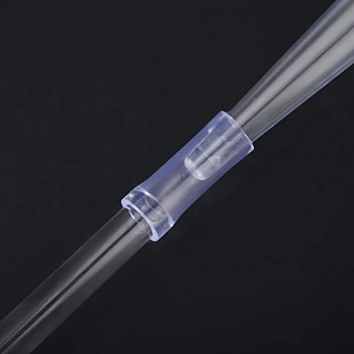 Fish Pipette Dropper Aquarium Gravel Cleaner Waste Remover Changer Aquarium Dropper Pipette Feeder Water Transfer Tool with Extension Tube Aquarium Pipette