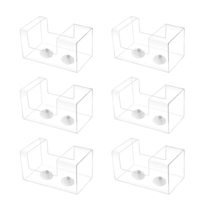 Transparents Fish Food Dispenser Rings Nonslip Aquariums Feeders Rings Essential Fish Feeding Supply Slow Sinking Food Feeders - color: square1