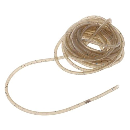 flexiable rubber Hair Rig Lines Aligner Connector Protect Knots Rig Terminal Tackles Accessory 2 Meter Soft Rubber Carp Fishing Hook Sleeve Tube drain elastic (Color : Green)