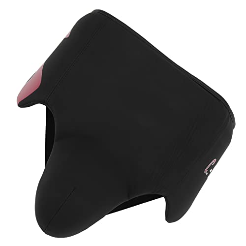 Groin Protector for Boxing, Muay Thai, Kickboxing and MMA Sparring, Taekwondo Fighting Abdominal Protector for Men - size: red