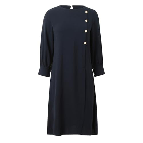 2 Piece Muslim Outfits For Women Long Sleeve Button Down Shirt And Baggy Pants Casual Dress Outfits Prayer Clothes - color: Blue, size: X-Large