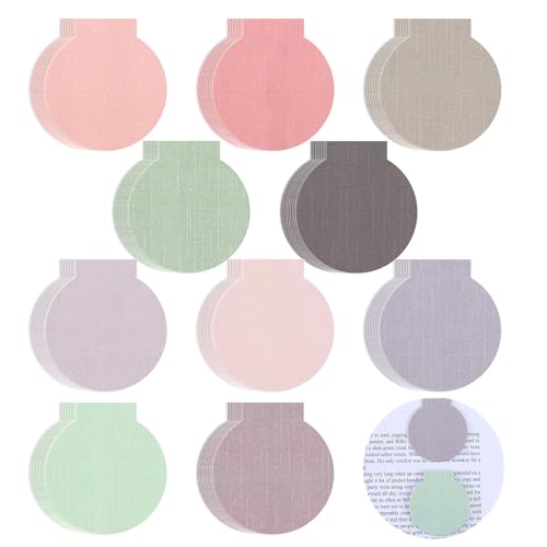 AmazingSpark 100 Pcs Magnetic Bookmarks Bulk Misty Magnet Book Marker Clips Pastel Reading Awards for Women Office Book Lover Gifts - style: Misty