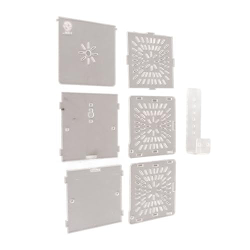 Fish Breeding Box, Transparent Acrylic Fish Isolation Box with Isolation Board, Fish Separator for Aquarium Fish Breeding, Shrimp Clownfish Guppy (10CM*10CM*10CM) - size: 10CM*10CM*10CM
