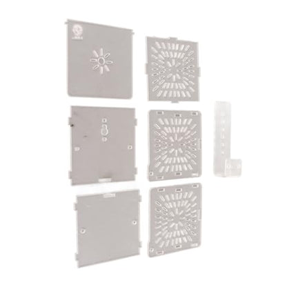 Fish Breeding Box, Transparent Acrylic Fish Isolation Box with Isolation Board, Fish Separator for Aquarium Fish Breeding, Shrimp Clownfish Guppy (10CM*10CM*10CM) - size: 10CM*10CM*10CM