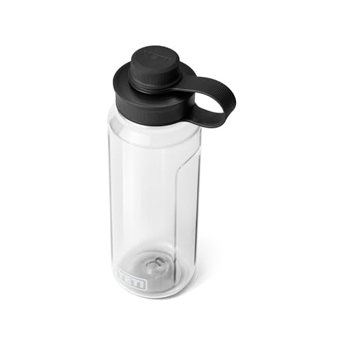 YETI Yonder Water Bottle with Yonder Tether Cap, Lightweight, Leakproof and BPA-Free - color: Clear, size: 34 Ounces