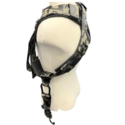 Squat Harness V4 2025 Version Professional Weight Support vest, Adjustable Heavy-Duty Straps - color: Camo