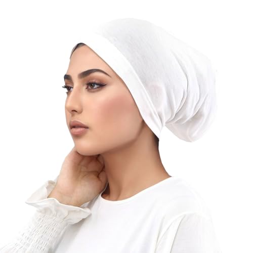 2Pack Hijab Undercaps No Slip for Women Islamic Muslim Hijab Cap Scarf for Turban Tube Neck Cover