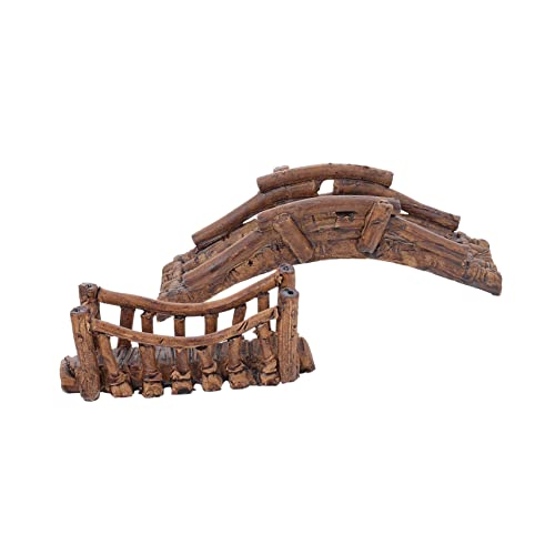 GALPADA 2pcs Aquarium Bridge Decor for Fish Tanks Fake Bridge Adornment for Aquatic Landscapes Shrimp and Turtle Accessories for Aquatic Environments
