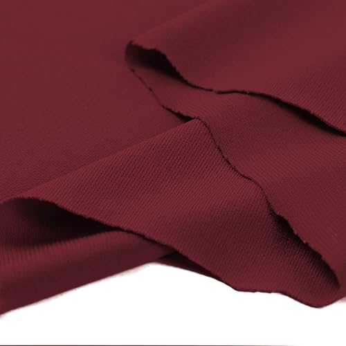 MioCloth Women One Piece Hijabs Elegant Ruffle Trim Soft Beanie Cap Turban Head Wrap Scarf Prayer Veils Headcover - color: Red