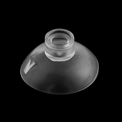 XISAOK Aquarium Fish for Suction Cup Replacement Clip Sucker Soft 30mm for Fish Feeder Tube