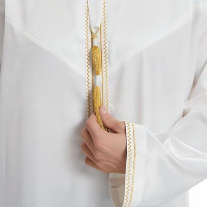 Men's Kaftan - Muslim Robe Thobe Caftan - size: Large