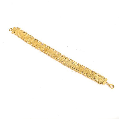 Small Cute Gold Plated Islamic Muslim Arab Money Coins Bracelet for Women Jewelry Bangle - style: Style A
