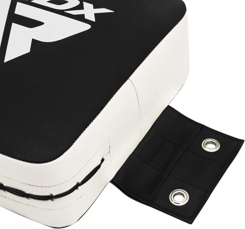 RDX Boxing Wall Pad with Gloves Set, Muay Thai Pads, Maya Hide Leather, Target Kicking Focus Pad, Great for Taekwondo, MMA, Martial Arts, Karate, Kickboxing, Training, Punching, Men Women Workouts
