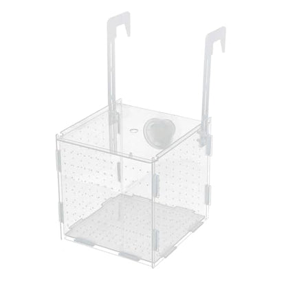Fish Breeder Box for Fish Tank, Acrylic Fish Tank Divider, Easy to Install, 5.91"x5.91"x5.91", Clear, 1 Set - size: 5.91"x5.91"x5.91"