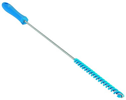 Vikan 53753 Tube Brush,.4",PP/PBT,Blue - color: Blue, size: 5375