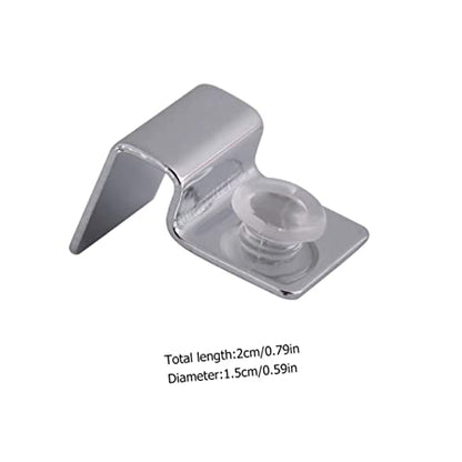 8pcs Stainless Steel Support Brackets for Glass Aquarium Covers Durable and Practical Fish Tank Holders for Easy Cleaning and Secure Fitting