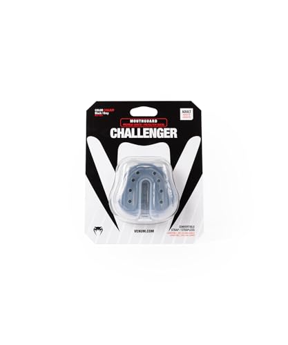 Venum Challenger Mouthguard - Strap/Strapless - color: Black/Grey, size: Adult