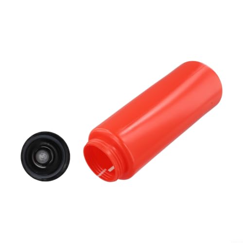 1L Sports Water Bottle With Squeeze Cap And Straw LeakProof For Athletes, Perfect For Team Sports And Training(1L red) - color: red