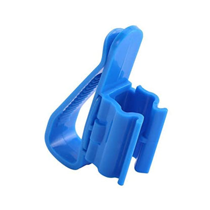 4pcs Aquarium Filtration Hose Holder Clip for Water Pump Tube Stabilization Easy Attach Water Clip for Tropical Fish Tank Cleaning and Maintenance - size: 8.50X2.60X1.80CM