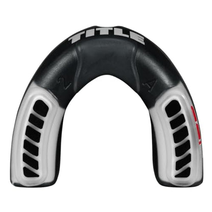 TITLE Boxing Gel Triple-Shox 마우스 가드 2.0: 복서 마우스 가드, 스포츠 가드 - color: 블랙/그레이.