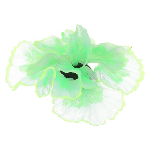 Yardwe Artificial Silicone Aquatic Plant Mini Fish Tank Decoration Lifelike Water Grass for Aquarium Landscape and Fish Pond Ornament
