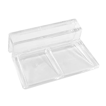 24 Pack Aquarium Lid Clips DIY Aquarium Lid Holder Clear Acrylic Fish Tank Support 5MM Aquarium Glass Holder(5MM) - size: 5MM