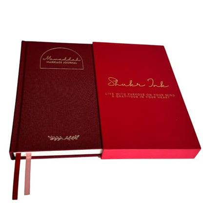 Mawaddah Marriage Journal: A 52-Week Guided Islamic Journal for Strengthening Love, Communication, and Connection in Marriage - Great Gift for Eid, Wedding and Nikkah