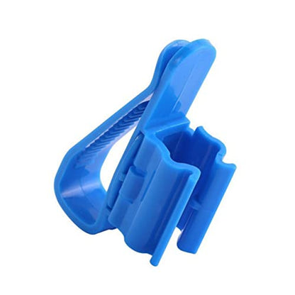 2pcs Aquarium Filtration Hose Clip Pipe Holder for Easy Cleaning and Water Change Fish Tanks and Buckets - size: 8.5*1.8CM