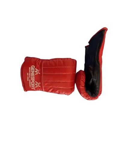 Heavy Bag Boxing Gloves – Old School Mixed Martial Arts Leather Bag Gloves - size: Small-Medium