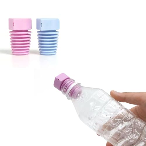 Portable Bidet for Travel (2-Pack) - Food-Grade Silicone Camping Bidet Fits 28-30mm Water Bottles, Ultra-Lightweight 15g Backpacking Bidet for Outdoor Hiking, Travel & Eco-Friendly Personal Care