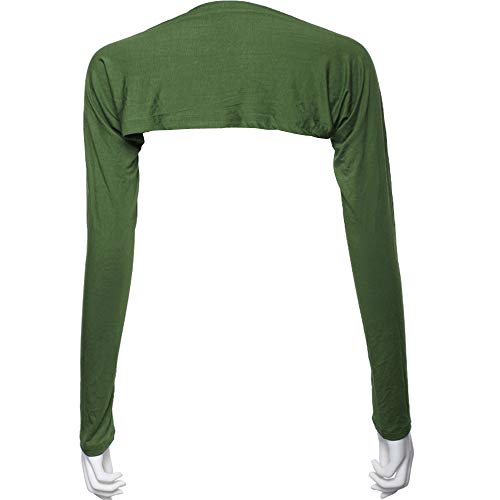 Women Anti-UV Cooling Shawl UV Protection Arm Sleeves Sun Protector for Golfing Riding Running Outdoor Activities - color: Green