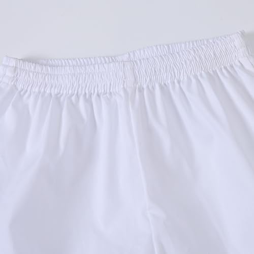 Boys Muslim Thobe Islamic Clothing Kids Muslim Prayer Clothes for Boys Eid Outfit Toddler Kaftan Ramadan Shirt Pants - color: White, size: 9-10 Years