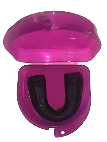 Field Hockey Case for Mouthguards, Retainers - Winning Team - Purple - color: Purple